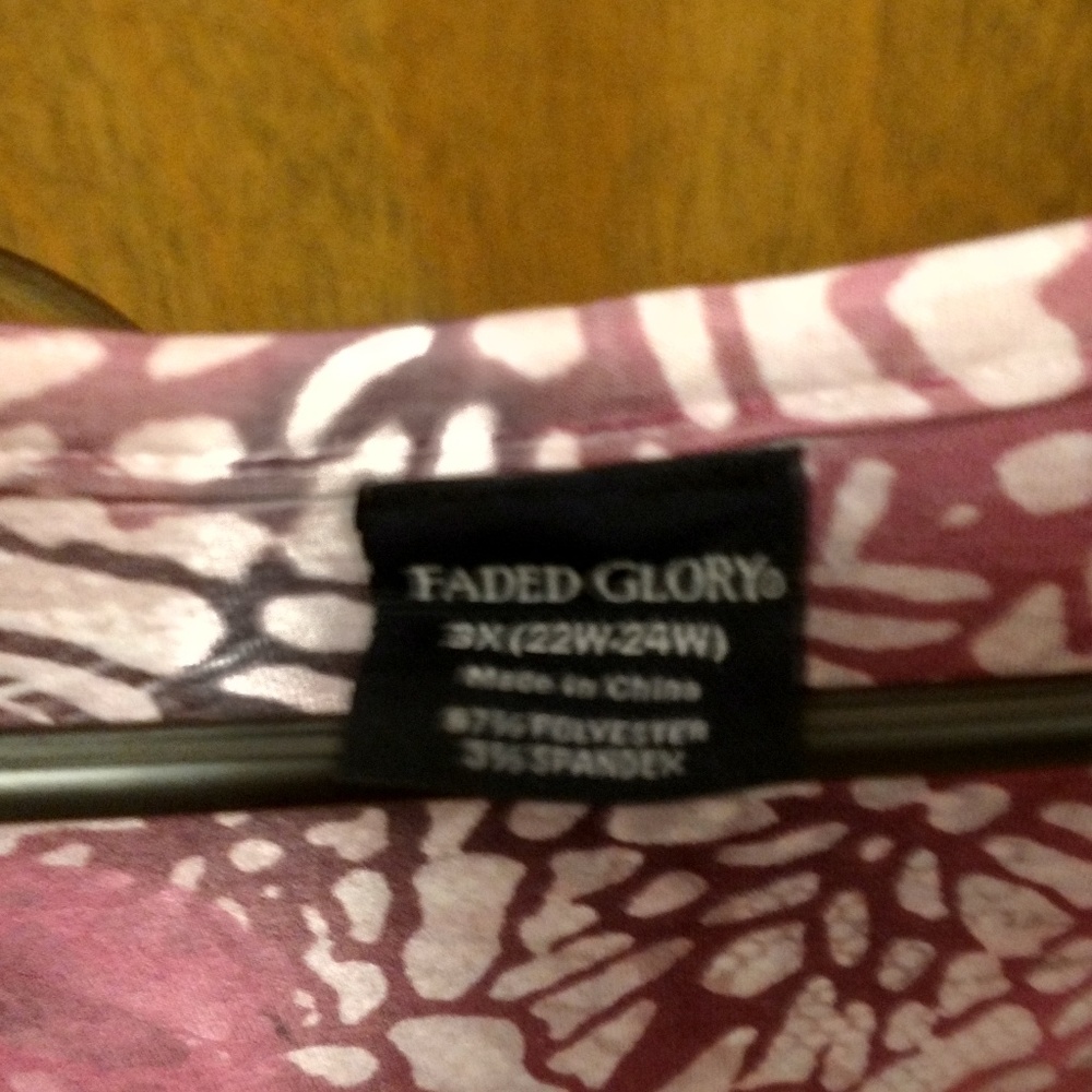 Silky multi color blouse